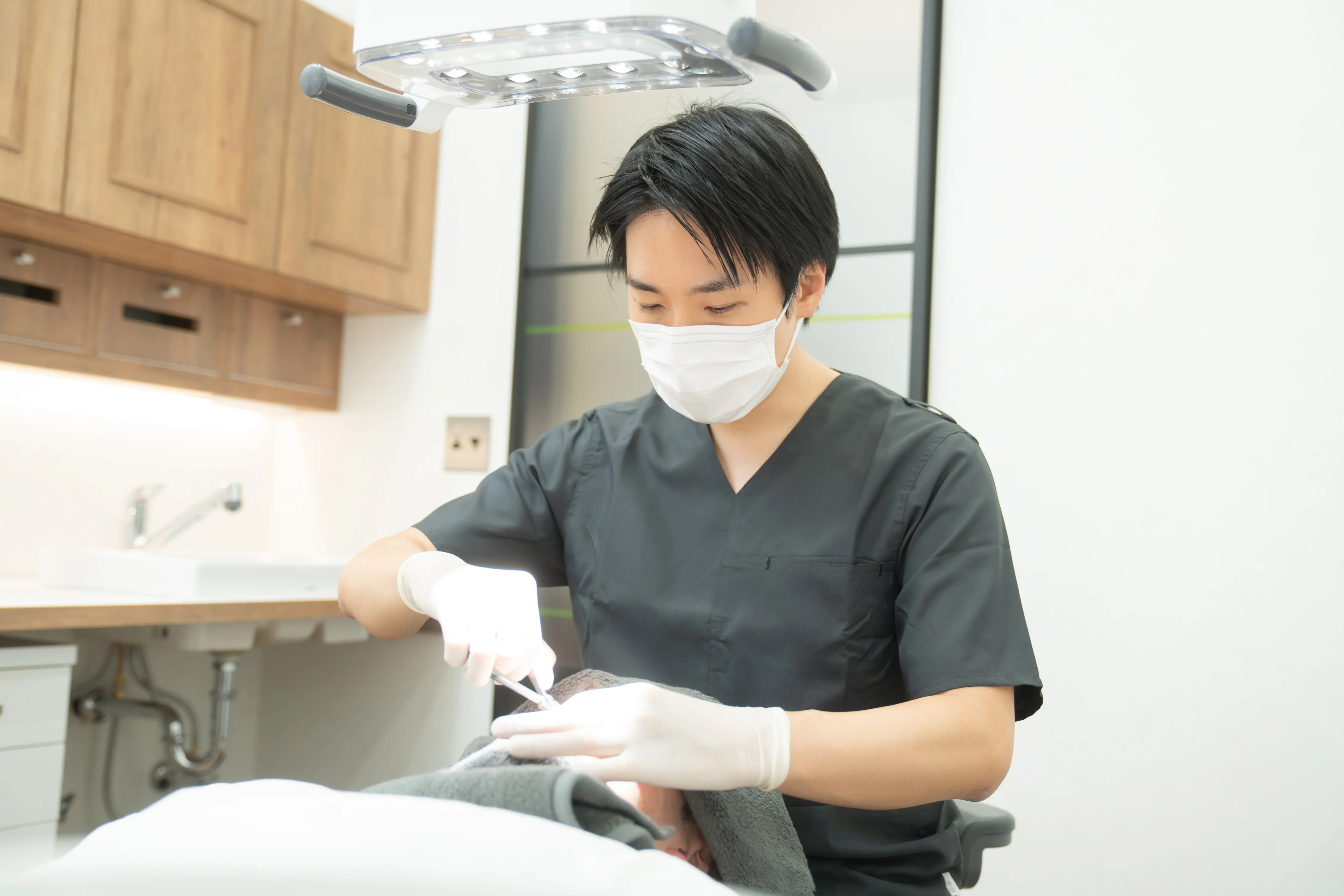 矯正装置の装着